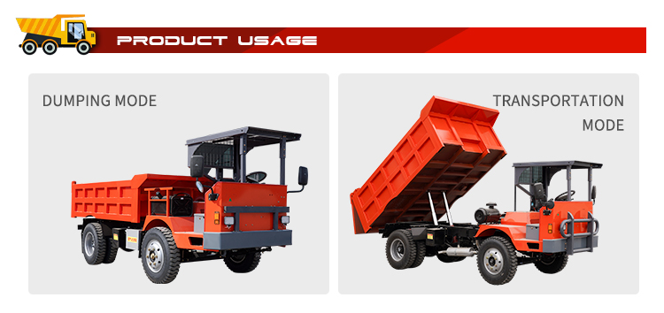 7-Ton Underground Mining Dump Truck for Tunneling