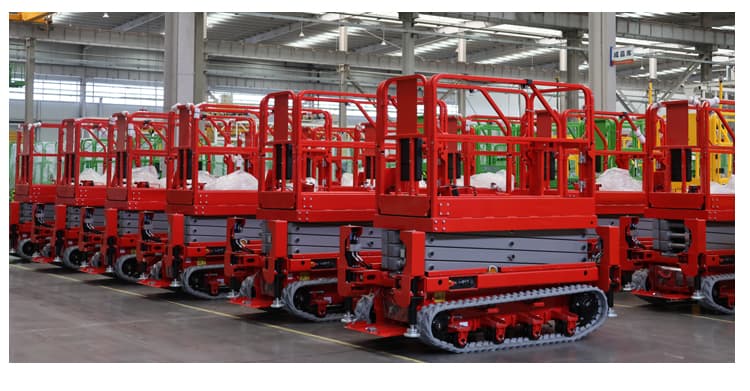 16m Platform Lift Freight Elevator Mobile Hydraulic Climbing Car Automatic Lift Self-Propelled Scissor
