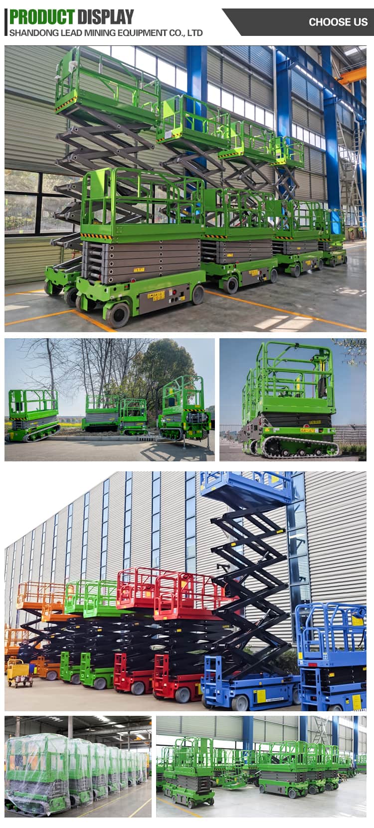 16m Platform Lift Freight Elevator Mobile Hydraulic Climbing Car Automatic Lift Self-Propelled Scissor