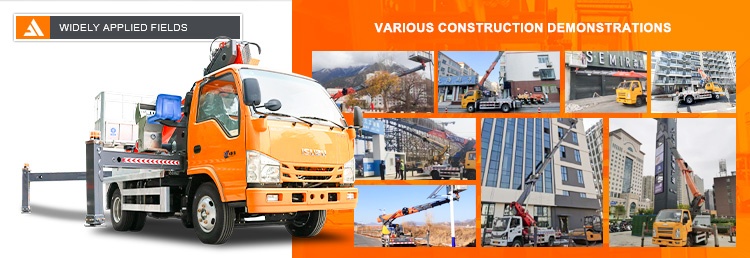 piattaforma a braccio / Telescopic piattaforma a braccio / camion Mounted piattaforma aerea