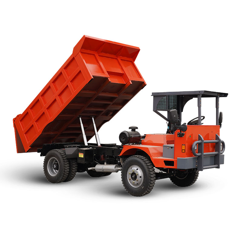 7-Ton Underground Mining Dump Truck for Tunneling Operations with Oil-Cooled Wet Brake System