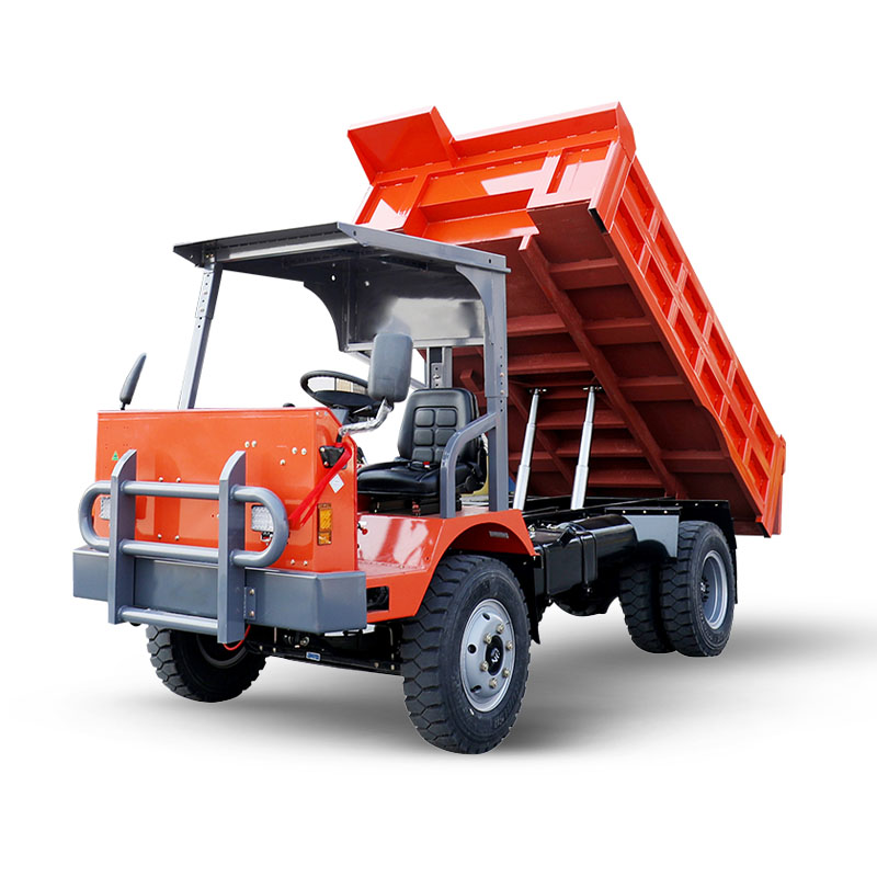 10-Ton Underground Mining Dump Truck for Large Mines with Air Brake System