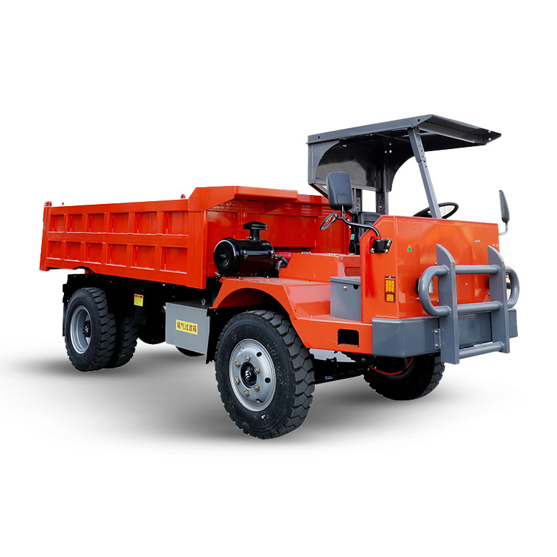 10-Ton Underground Mining Dump Truck for Large Mines with Air Brake System