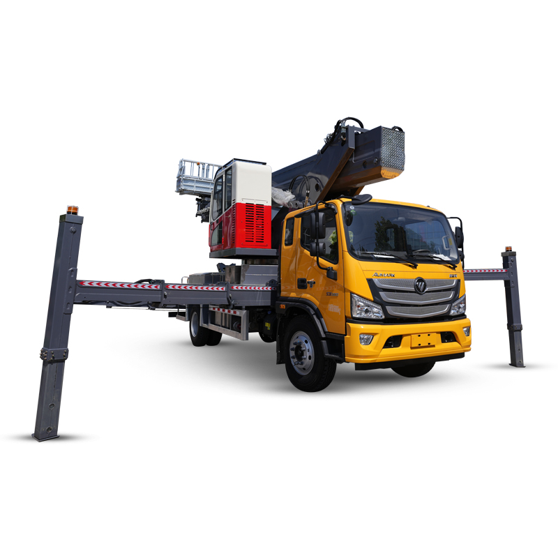 50m camion Mounted Telescopic piattaforma di lavoro aereo per alta quota lavoro con Maximum Stability e sicurezza