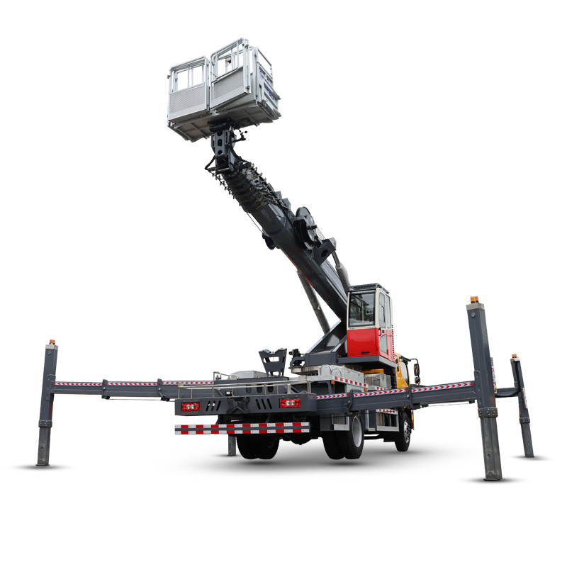 50m camion Mounted Telescopic piattaforma di lavoro aereo per alta quota lavoro con Maximum Stability e sicurezza