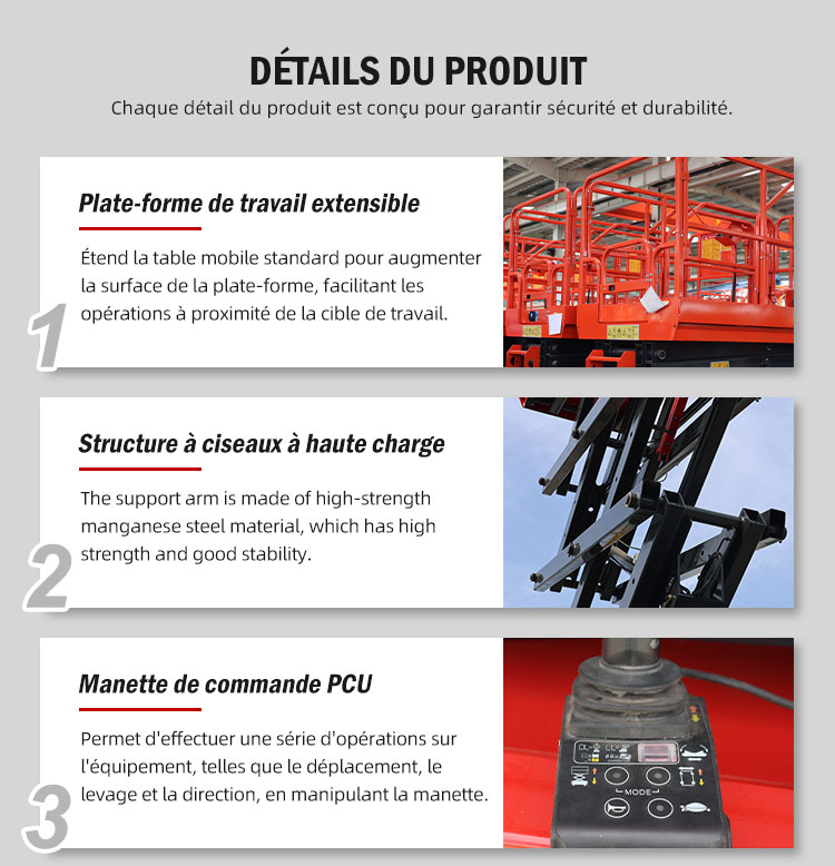 Nacelle Élévatrice à Ciseaux sur Roues 4m pour Maintenance Intérieure avec Conception Ultra Compacte.jpg