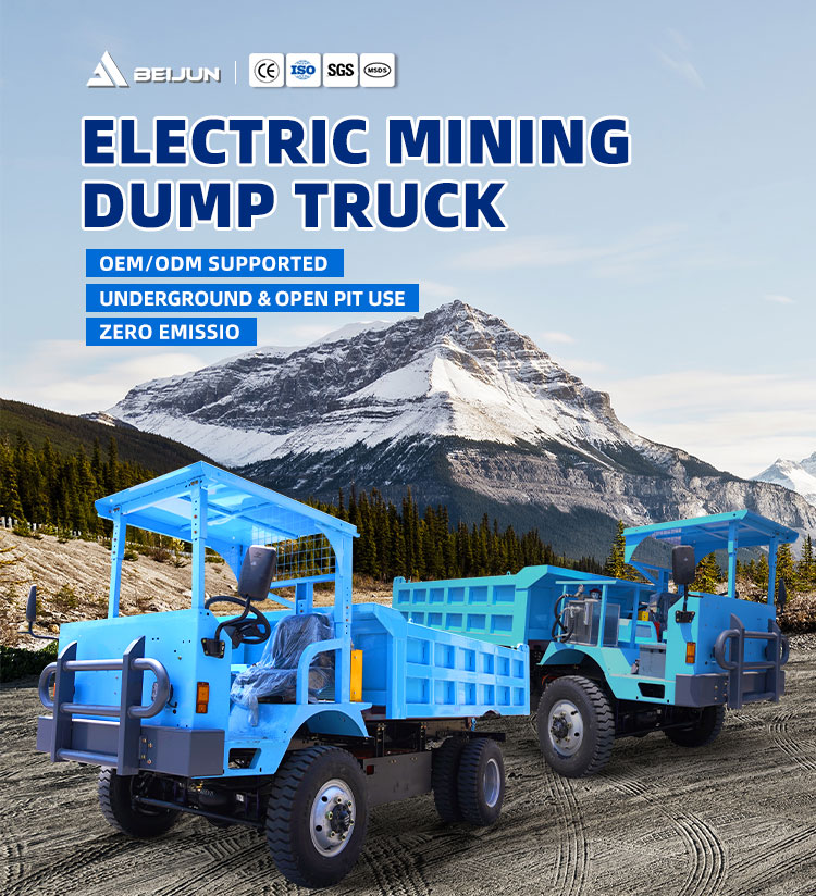 3.5 Ton Electric Underground Mining Truck for Narrow Vein Mining with Zero Emission and Efficient Hauling.jpg