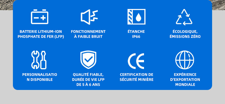 Camion Minier Souterrain Électrique 3,5 Tonnes pour Mines Étroites avec Zéro Émission et Mobilité Flexible.jpg