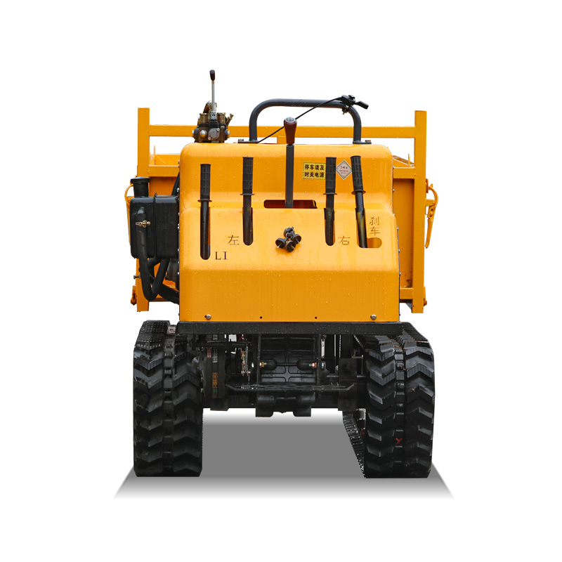 2 Ton Walk-Behind Tracked Dumper for Construction Transport with Strong Traction and Reliable Load Capacity