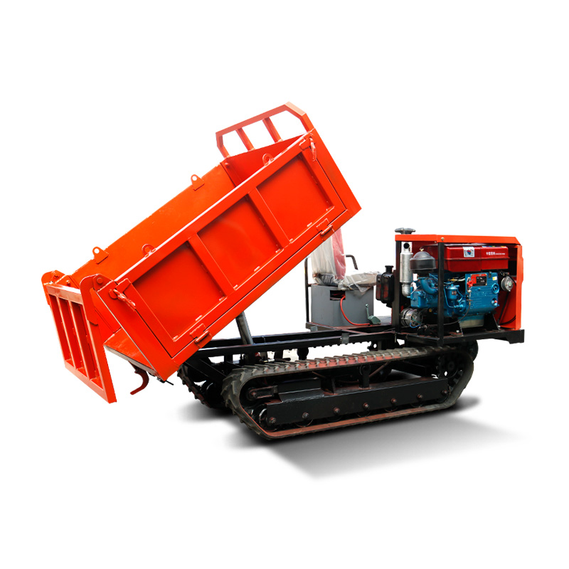 2 Ton Ride-On Tracked Dumper for Tight Job Sites with Agile Maneuverability and Efficient Material Handling