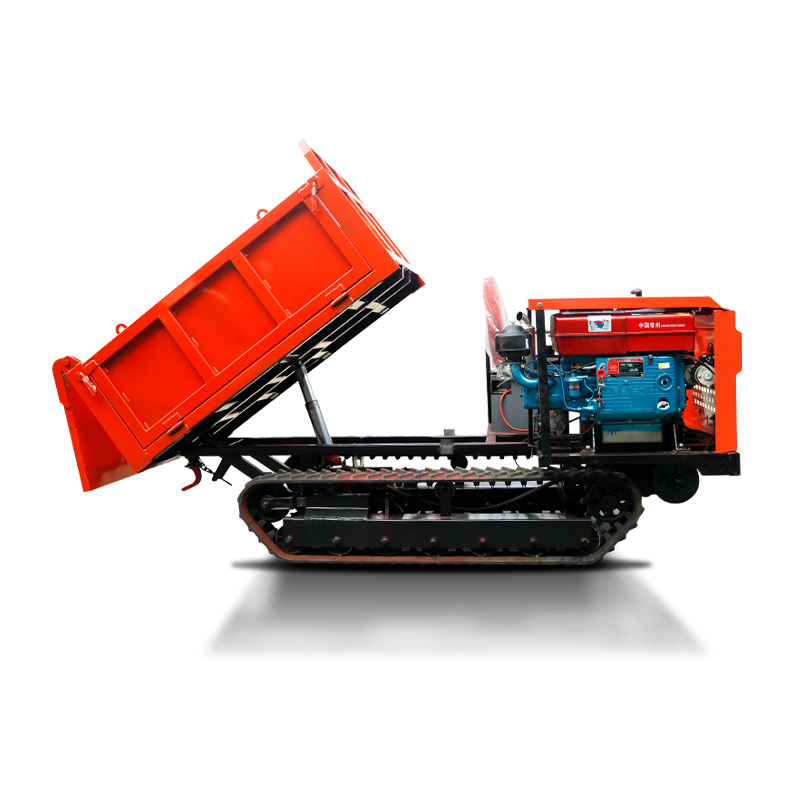2 Ton Ride-On Tracked Dumper for Tight Job Sites with Agile Maneuverability and Efficient Material Handling