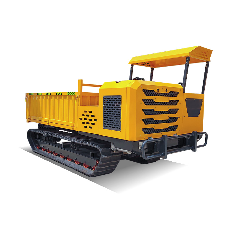 6 Ton Ride-On Tracked Dumper for Industrial Hauling with Durable Structure and Consistent Load Performance