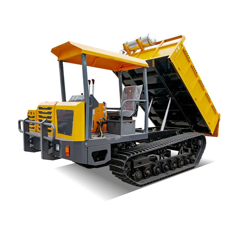 Dumper sur Chenilles 8 Tonnes à Conducteur Assis pour Grands Chantiers avec Trac