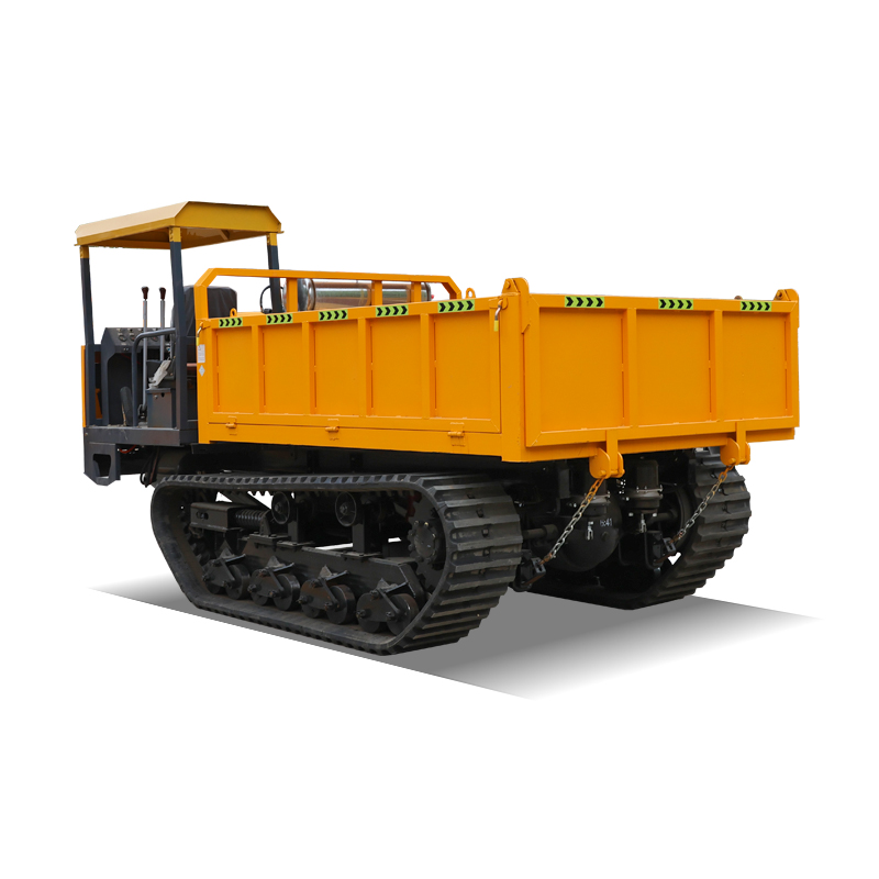 10 Ton Ride-On Tracked Dumper for Heavy Duty Construction Tasks with High Capacity and Powerful Performance