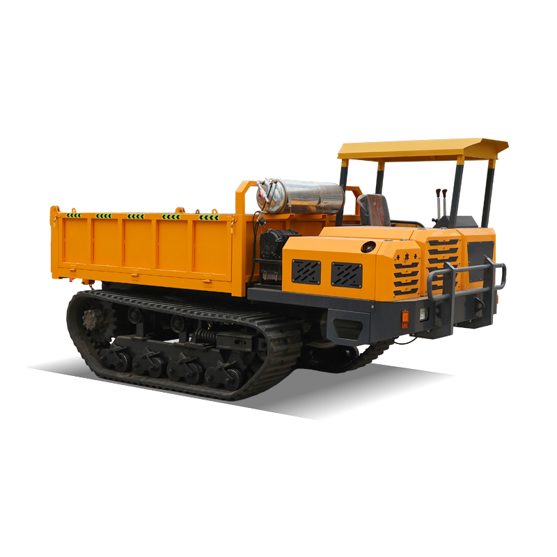 10 Ton Ride-On Tracked Dumper for Heavy Duty Construction Tasks with High Capacity and Powerful Performance