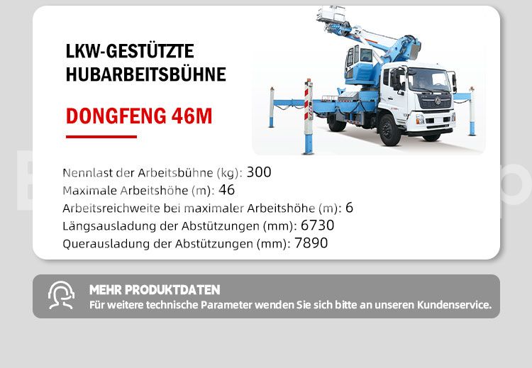 25m Lkw-montierte Arbeitsbühnen