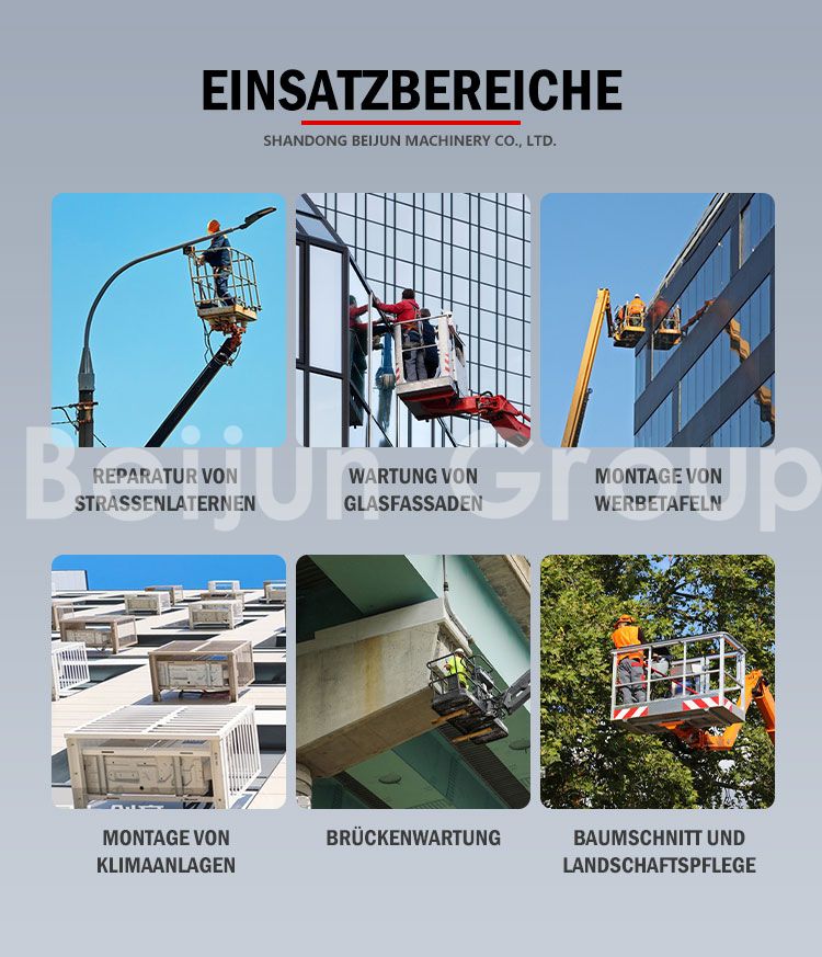 25m Lkw-montierte Arbeitsbühnen