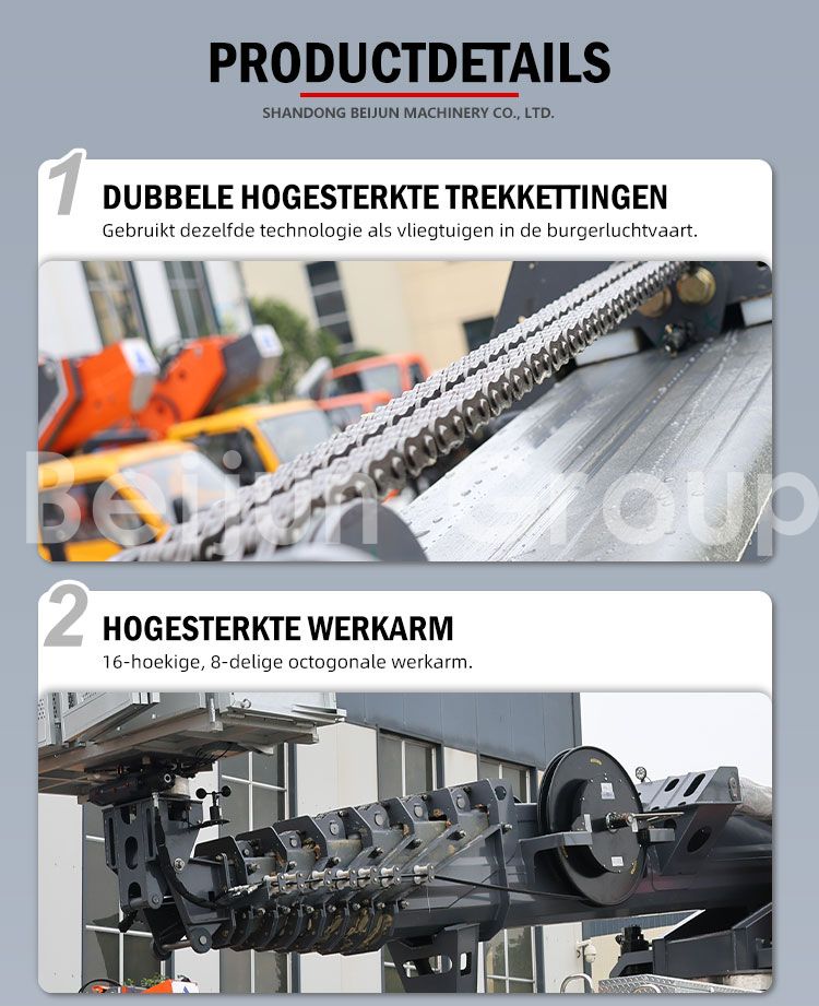 25m Vrachtwagen Gemonteerde Hoogwerkplatforms