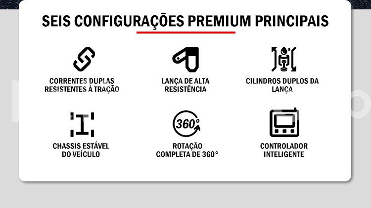 Plataformas Aéreas Montadas em Caminhão de 25m
