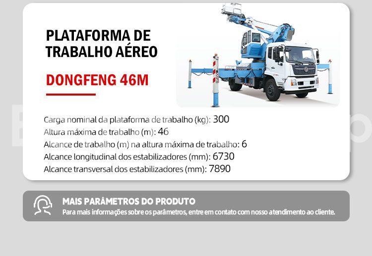 Plataformas Aéreas Montadas em Caminhão de 25m