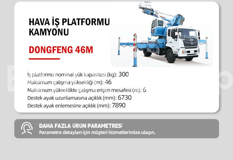 25m Kamyon Üstü Hava Platformları