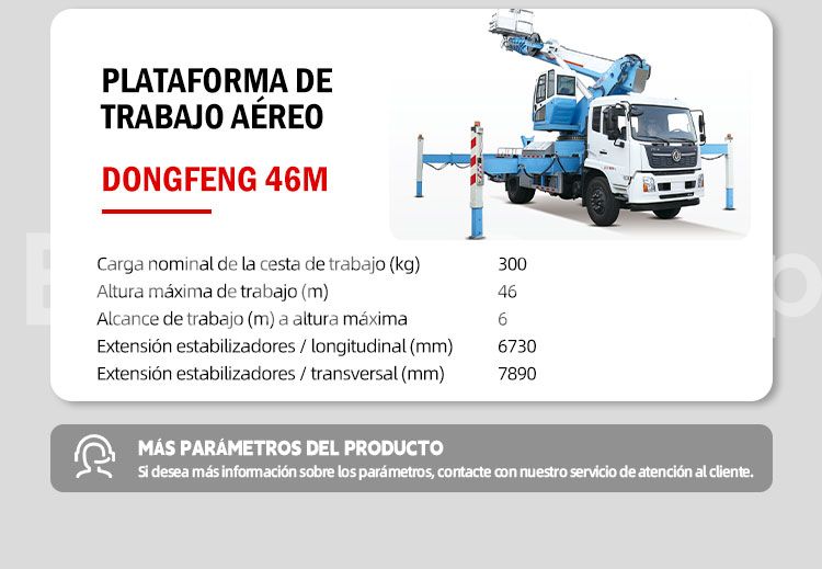 Plataformas Aéreas Montadas en Camión de 25m
