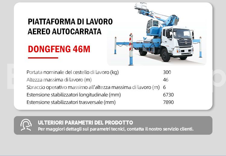 Piattaforme Aeree Montate su Camion da 25m
