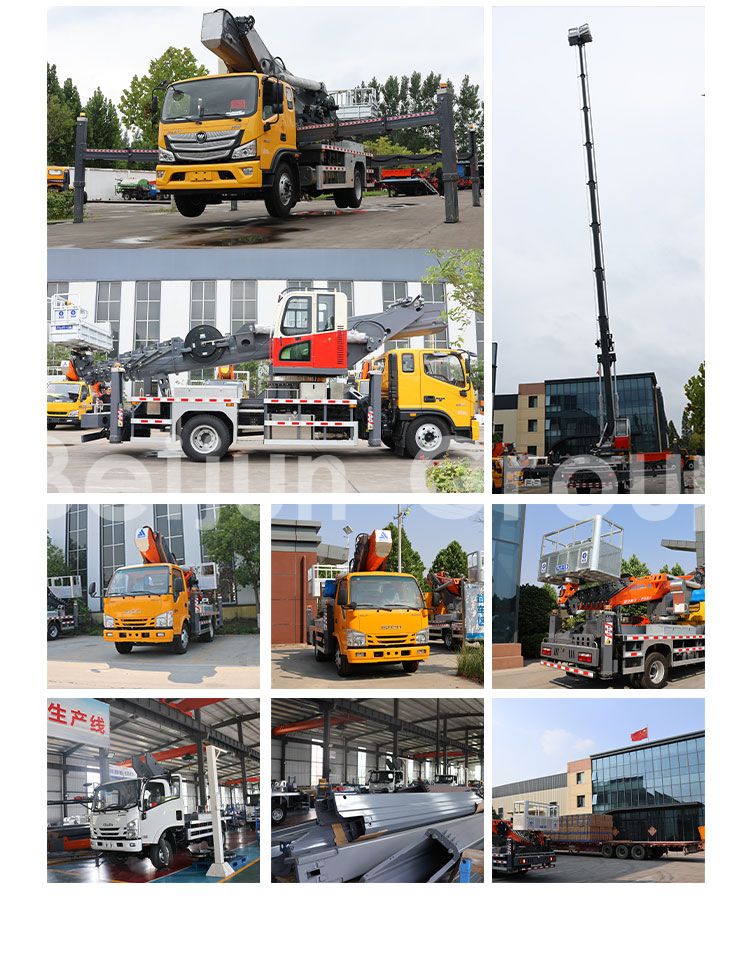 Piattaforme Aeree Montate su Camion da 25m