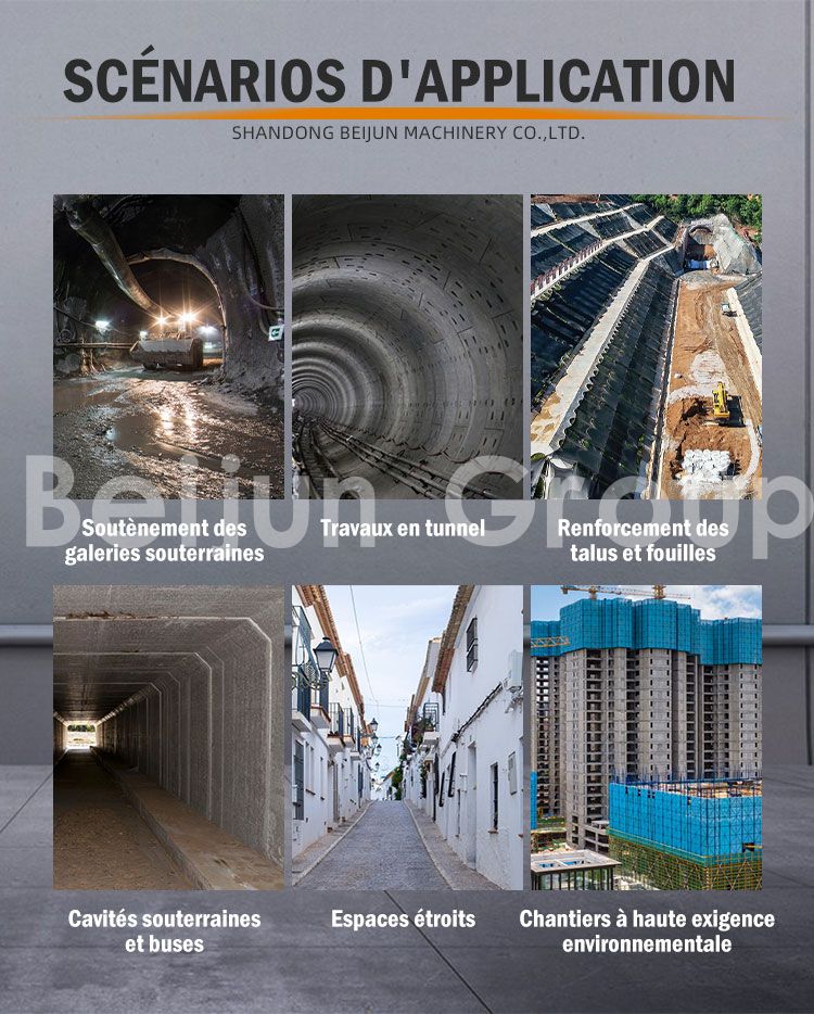 Machine à béton projeté humide