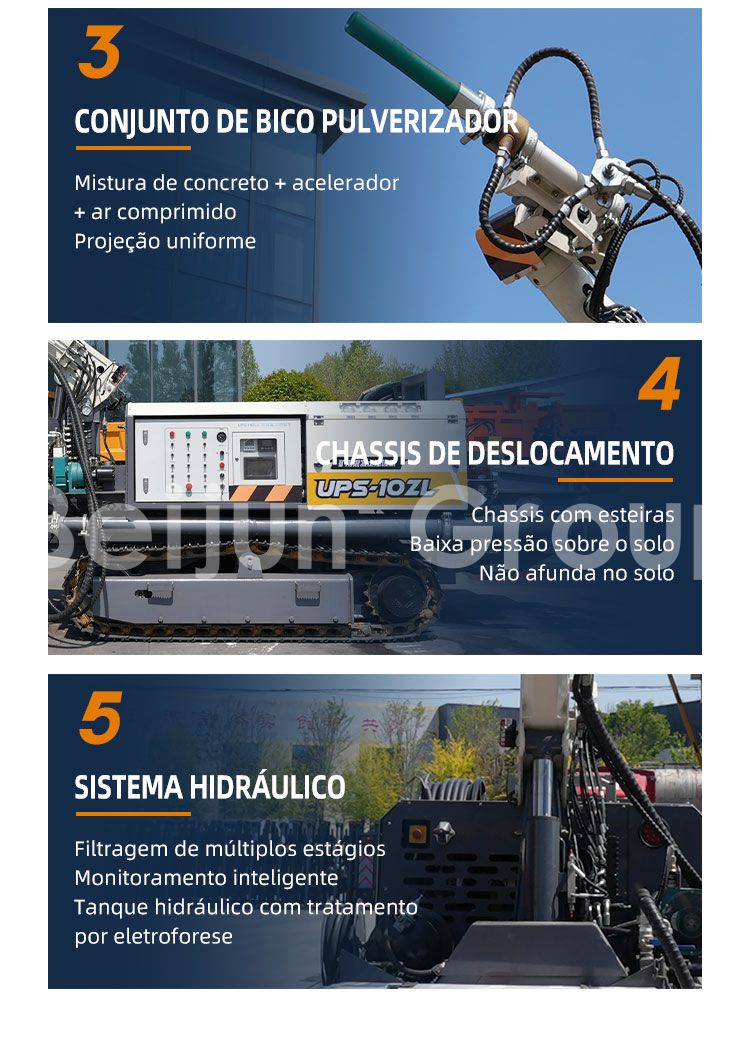 carrinho de pulverização úmida