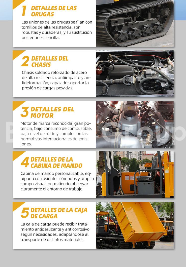 vehículos con orugas