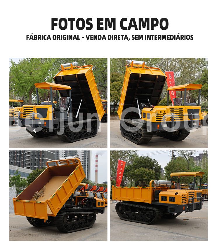 veículo de transporte sobre esteiras