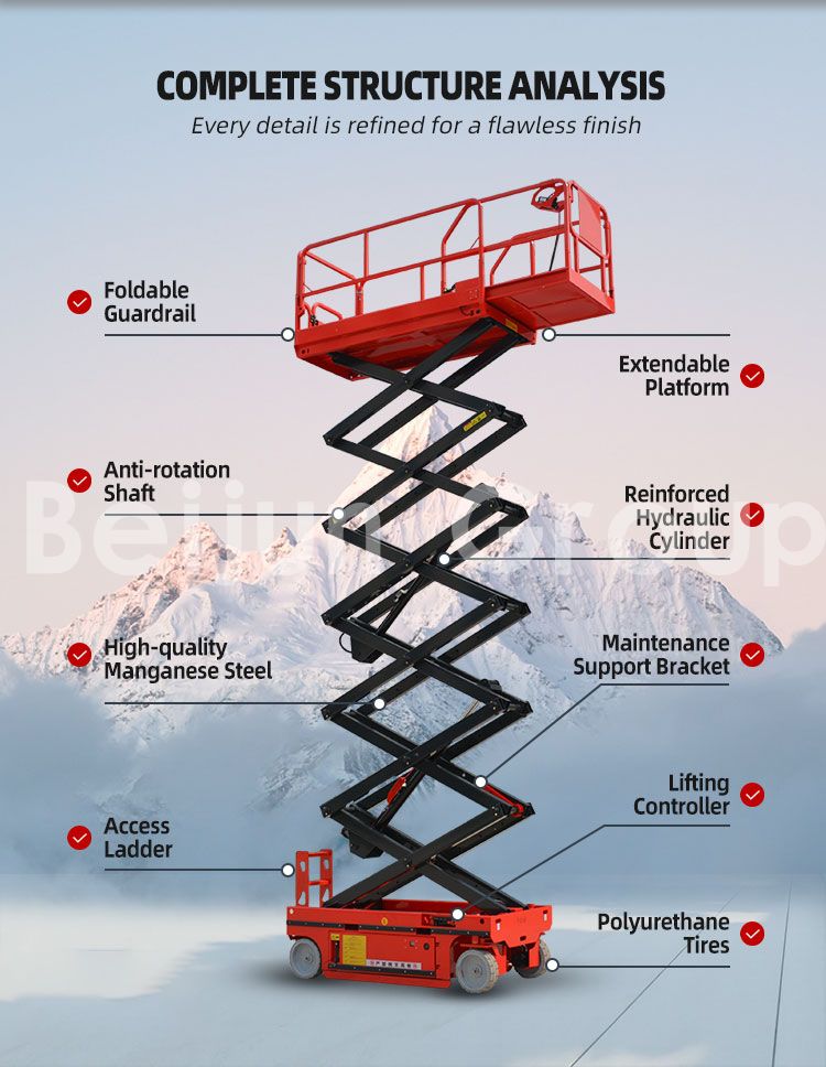 Scissor lift platform