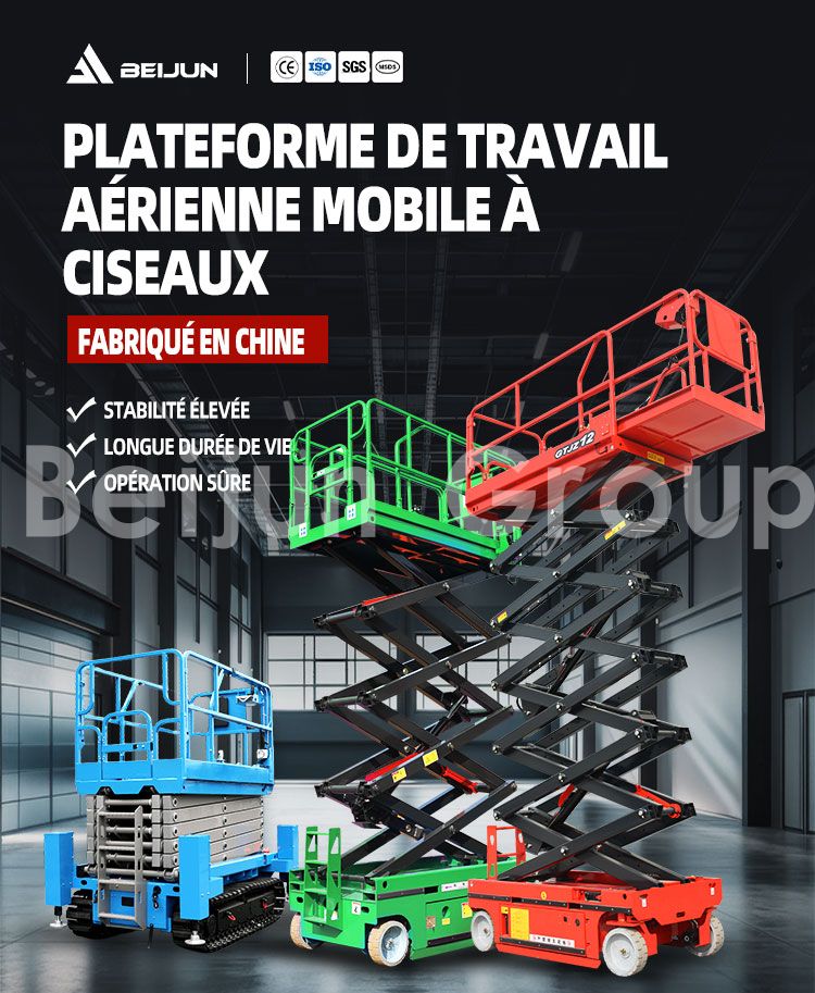 plateforme élévatrice à ciseaux
