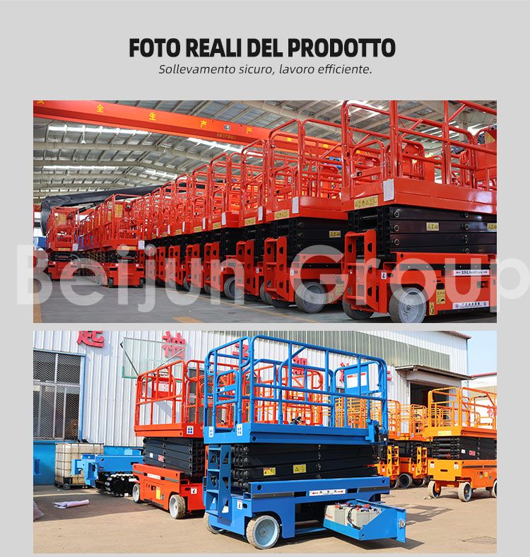 Piattaforma elevatrice a forbice